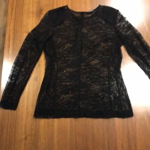 Club Monaco lace top